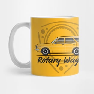 Multi Color Rotary Wagon Mug